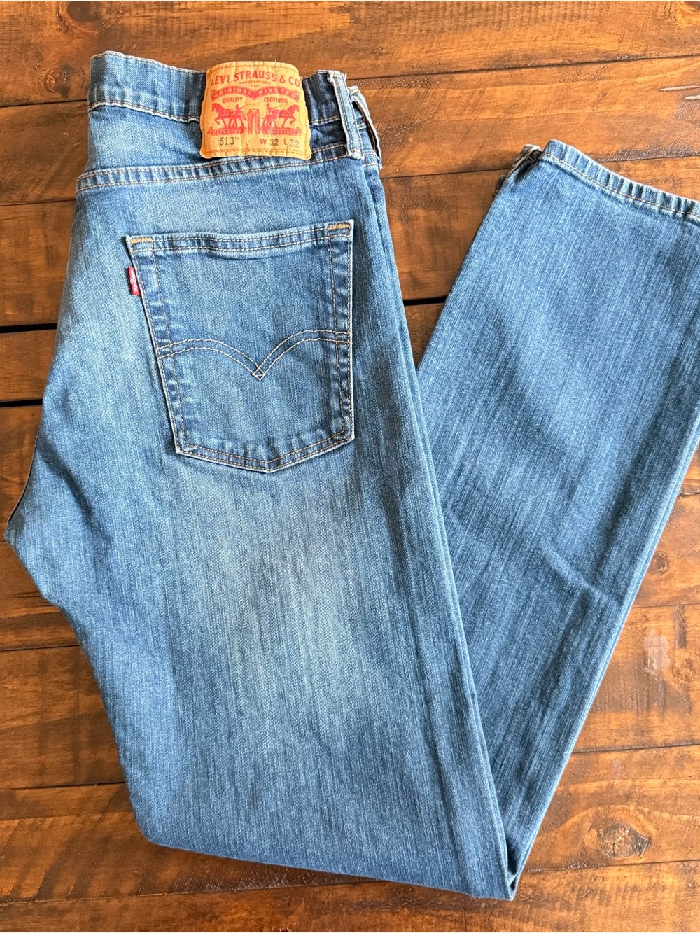 Levi’s 513 Slim Straight Jeans, Men’s Size 32x32